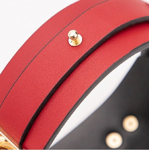 Collar Y Correa Boundage Rol Perrito Collar with Leash - Love Street Art Fasion