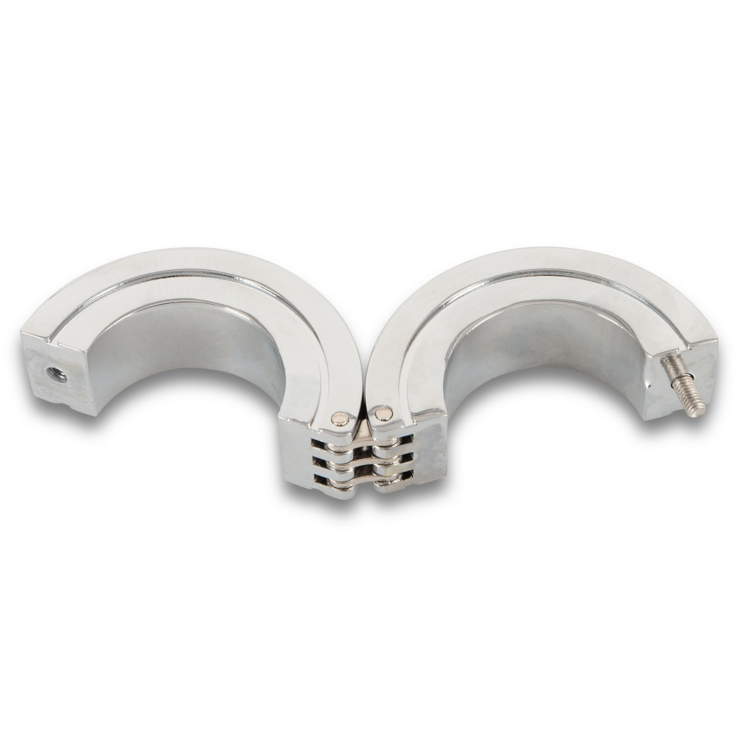 Anillo Pene Grande Grueso Metallic Cock Prolonga Erección Lockable Cock and Ball Ring