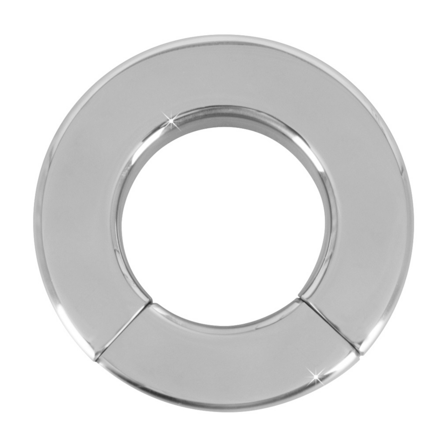 Anillo Pene Acero Magnetico Erección Extrema Duradera Magnetic Ball Stretcher
