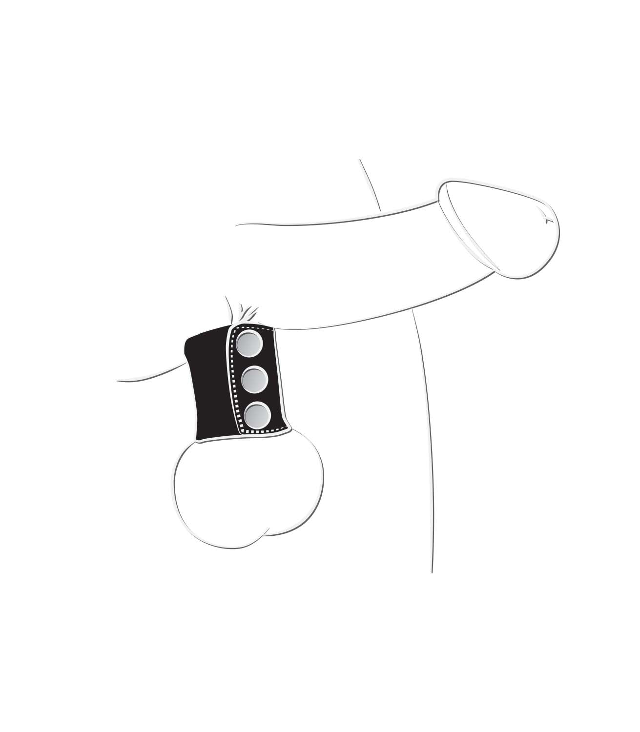 Anillo Ajustable Para Testiculos Ajustable Ballgear Ball Stretcher