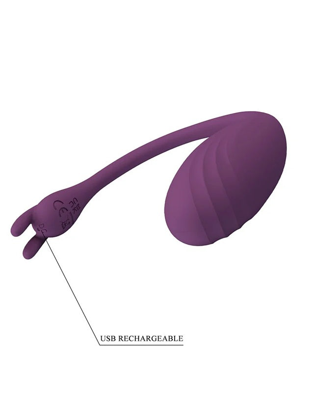 Vibrador Recargable Control Por Aplicación App Pretty Love - Catalina Estimulador & Vibrador App Larga Distancia
