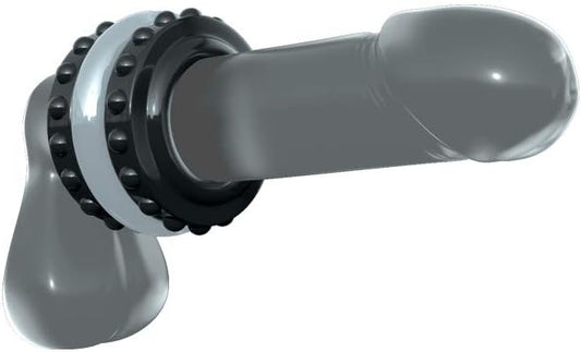 Anillo De Pene Grande Grueso Sir Richards Pro Cock Ring Sir Richards Pro Performance Advanced C-Ring - Black/Clear Cock Ring