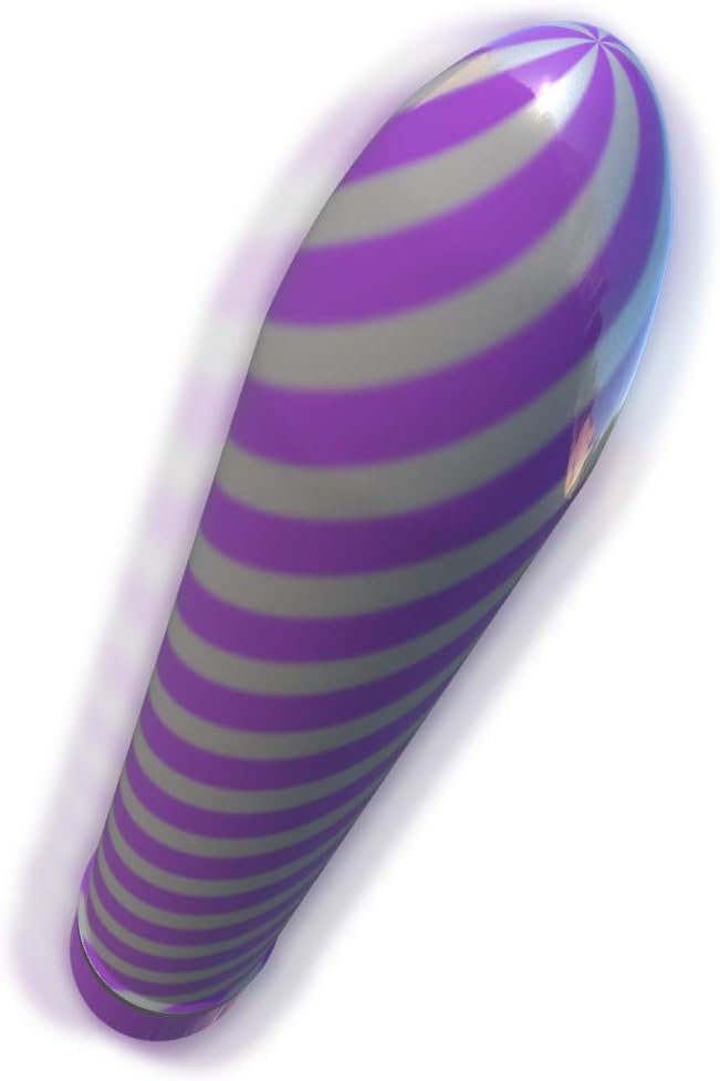 Bala Vibra Delgada Larga Vaginal Anal Vibrador Unisex 17cm Classix - Sweet Swirl Vibrator