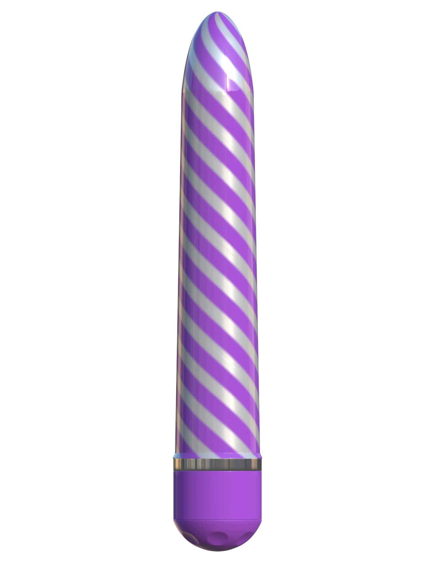 Bala Vibra Delgada Larga Vaginal Anal Vibrador Unisex 17cm Classix - Sweet Swirl Vibrator