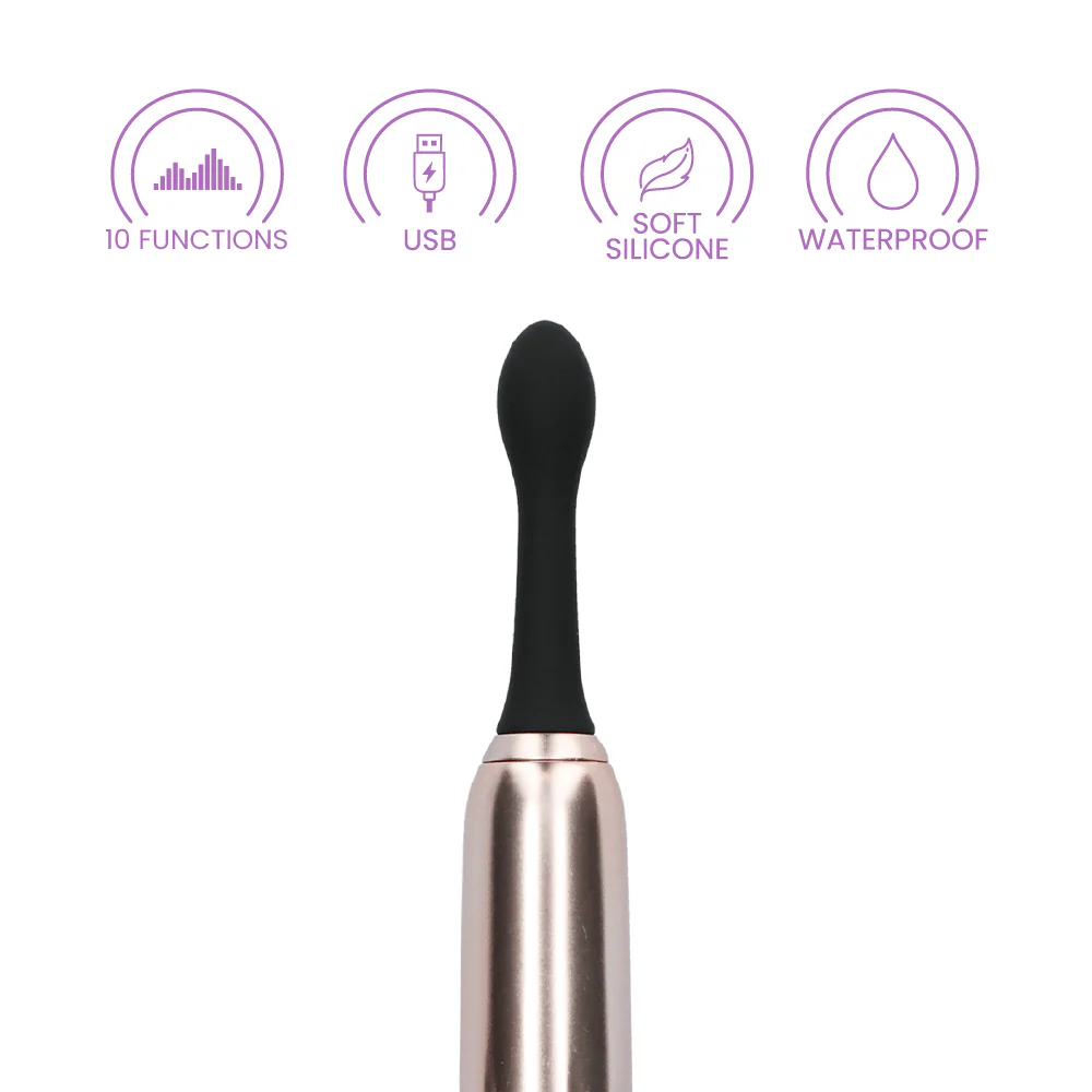 Bala Vibradora Potente Estimula Clitoris Bala Vibradora Potente Estimula Clitoris Intense Triple Tip