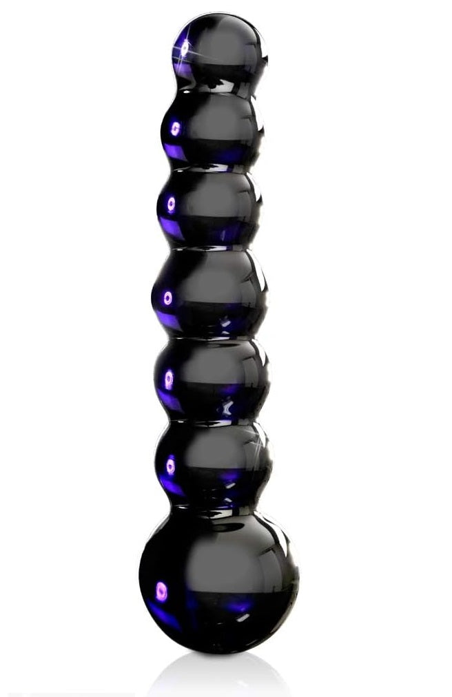 Hermoso Dildo Consolador Cristal Icicles No. 51 Estimulador Anal