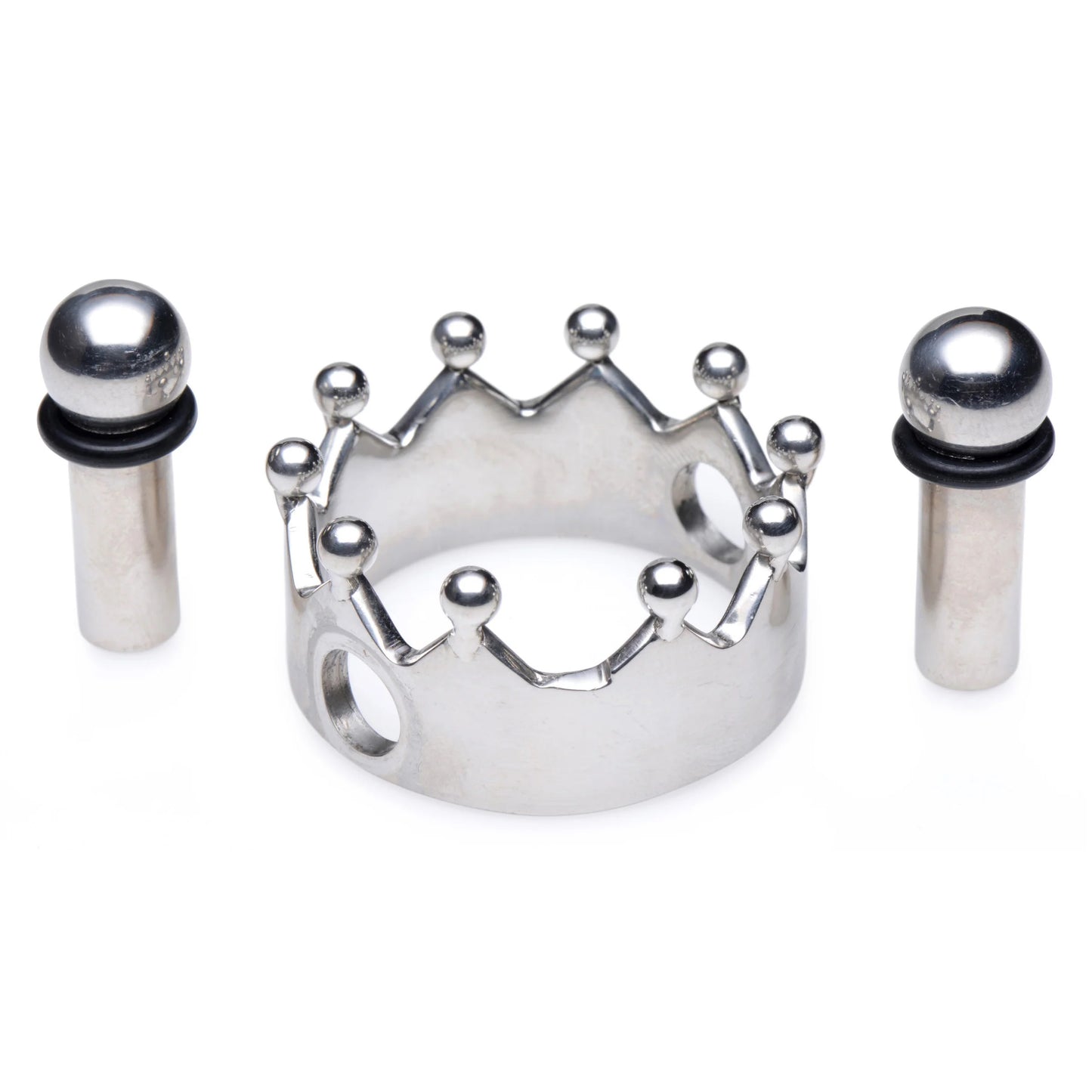 Abrazaderas De Pezones Boundage Crowned Magentic Nipple Clamps