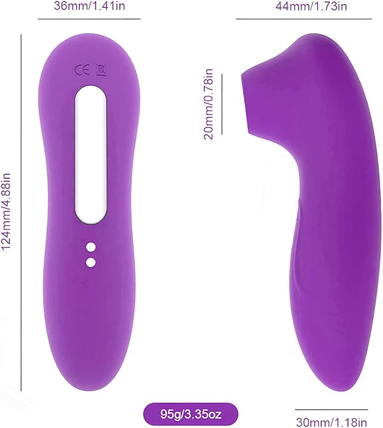 Vibrador de Clítoris con Succión y Pulsación