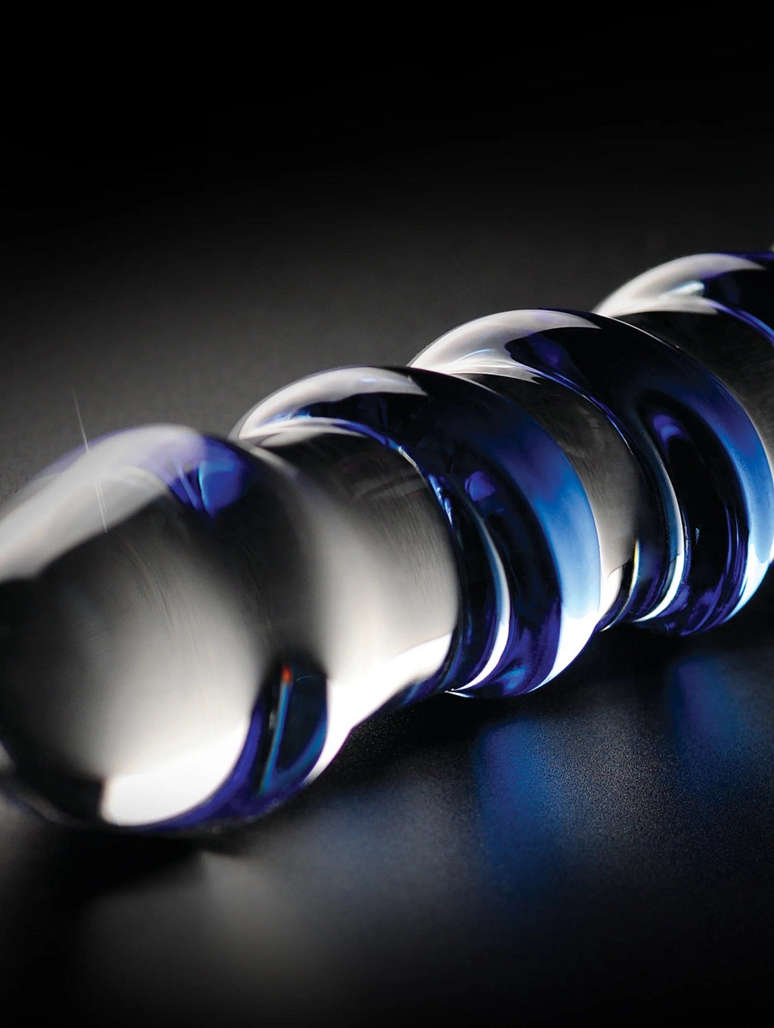 Dildo Consolador Cristal Estimulador Vaginal Icicles No. 5 Blue