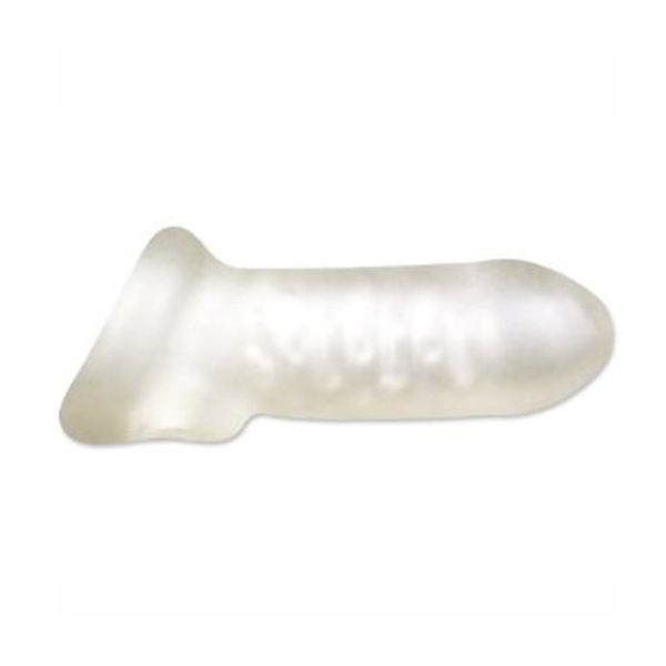 Funda Extensión Pene Mas Grande Textura Ultra Estimulante Transparente 6 inch