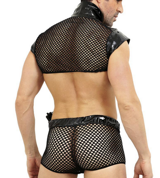 Crop Top Boxer Hombre Disfraz Muy Sexy, Streaper Hombre Disfraz Muy Sexy, Lenceria