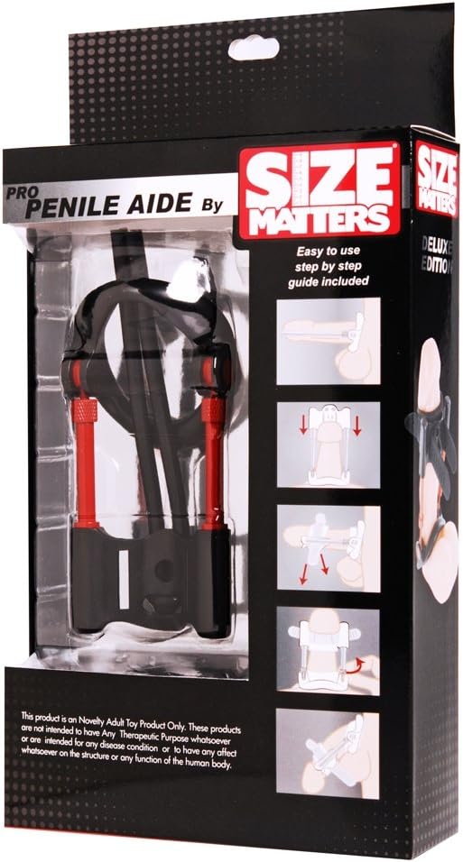 Penis Extender Size Matters Alargador Y Extensor De Pene Black