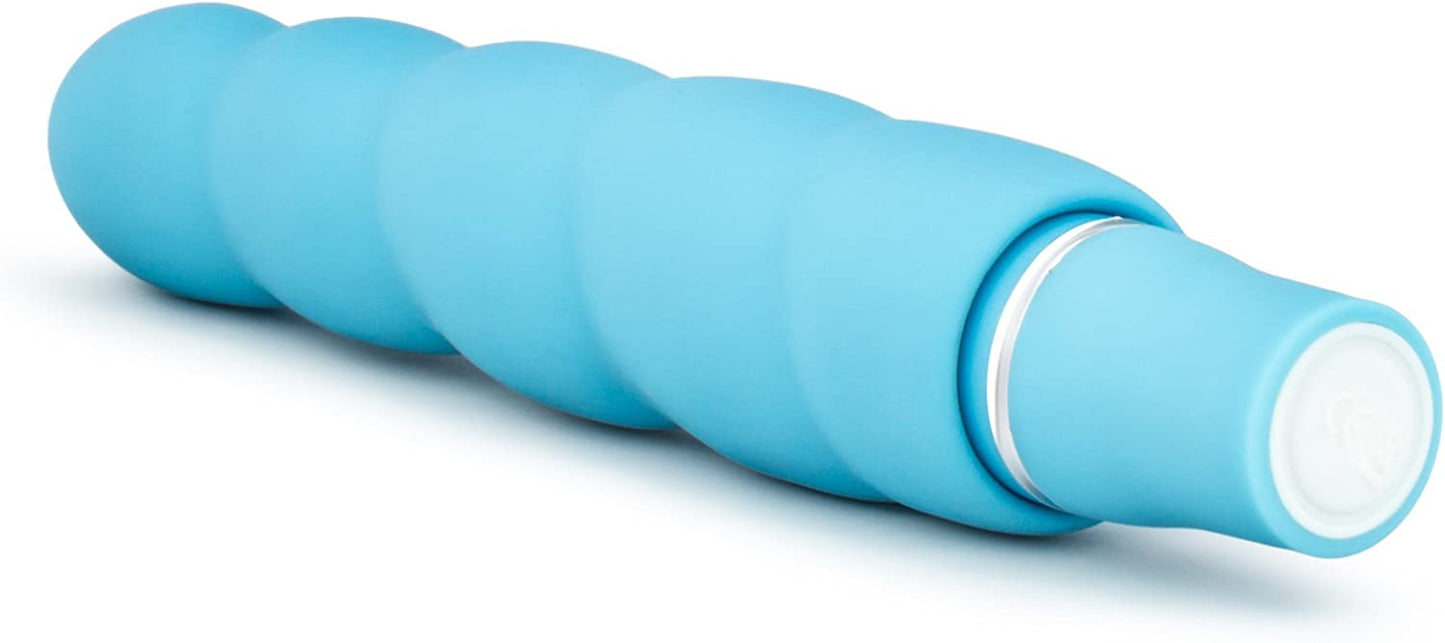 Vibrador Bala Silicon Mini Resistente Al Agua Luxe - Anastasia - Aqua