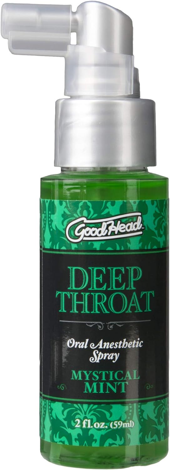 Lubricante Oral Garganta Profunda Deep Throad 59ml Spray, un delicioso desensibilizante