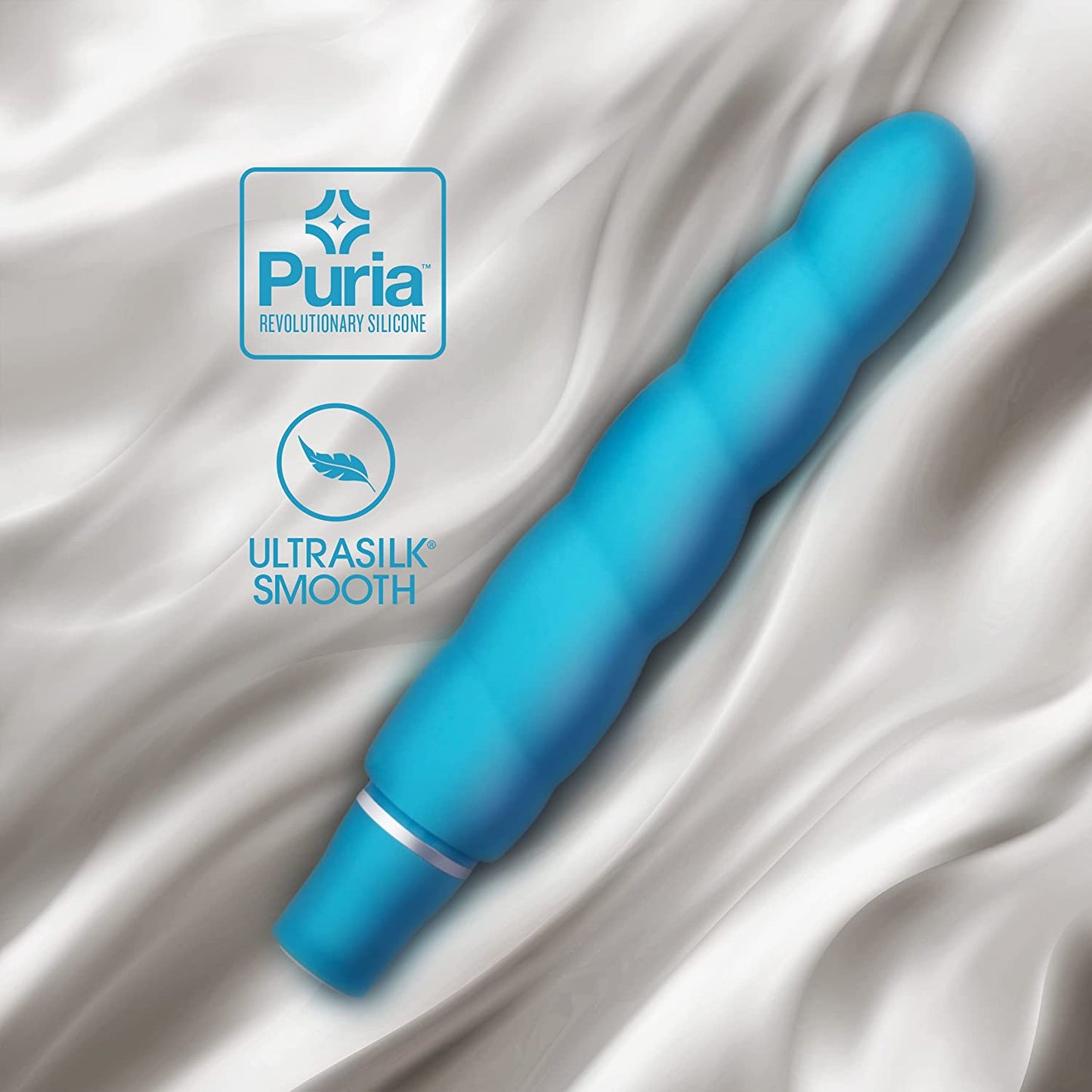 Vibrador Bala Silicon Mini Resistente Al Agua Luxe - Anastasia - Aqua