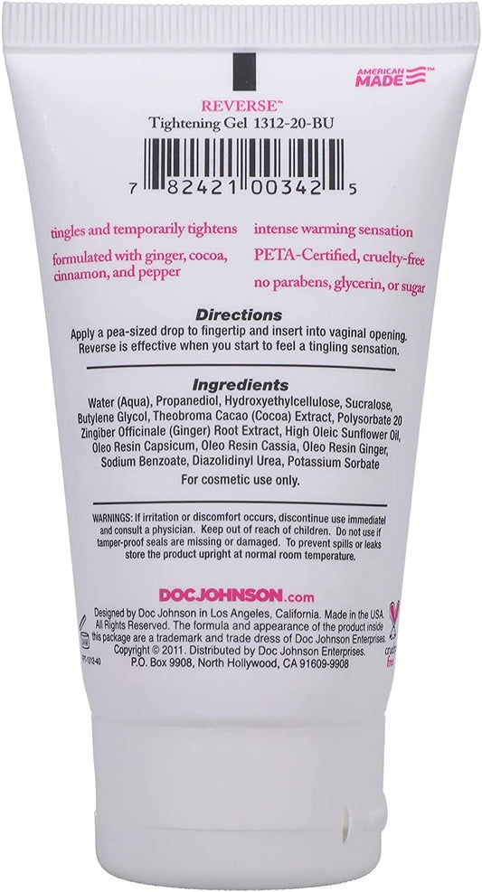 Estrechador Vaginal Lubirnctante En Gel Estrechante Femenino Reverse Tightening Gel In 2oz