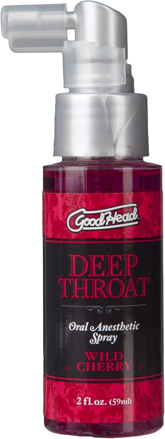 Lubricante Oral Garganta Profunda Deep Throad 59ml Spray, un delicioso desensibilizante