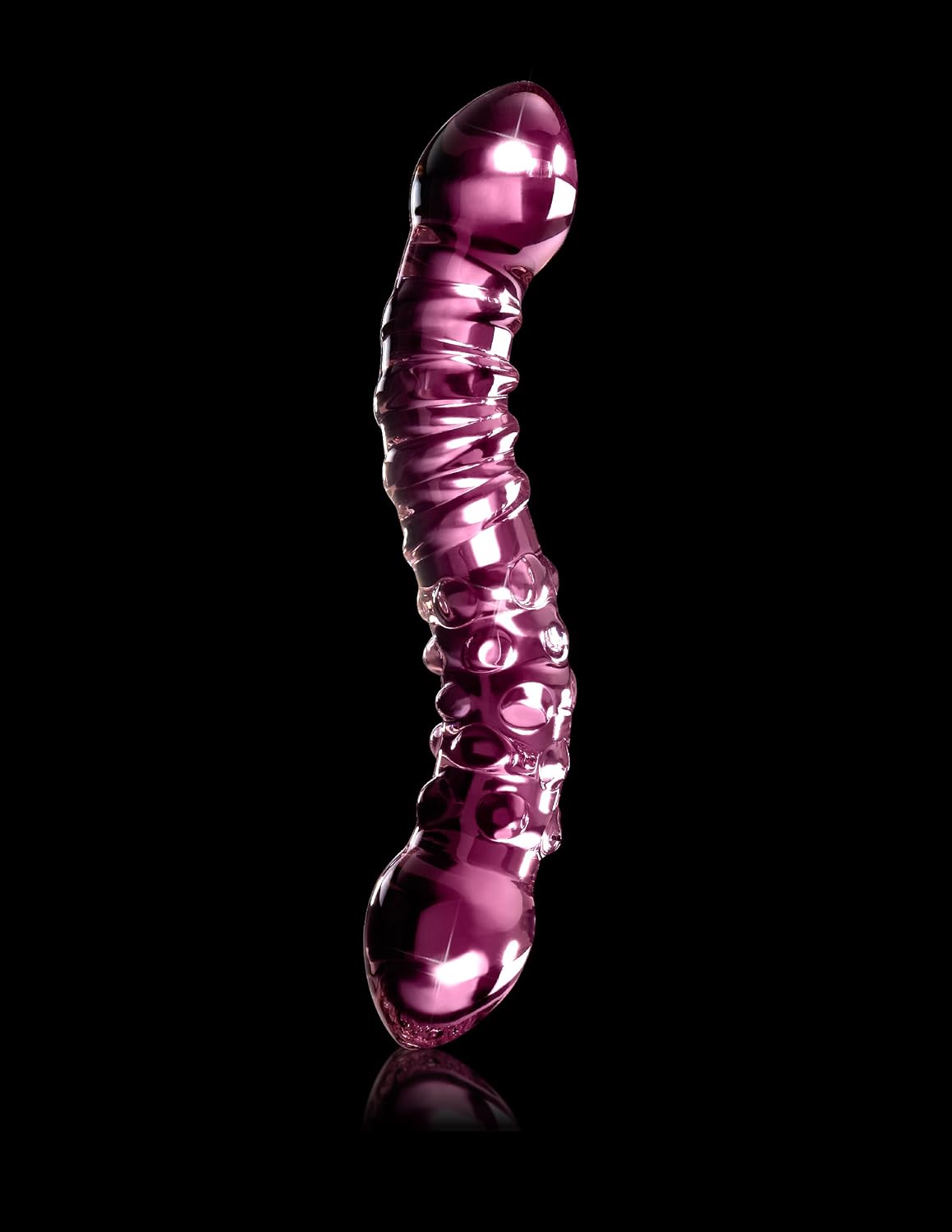 Dildo Consolador Cristal Icicles 55 Estimulador Vaginal Anal
