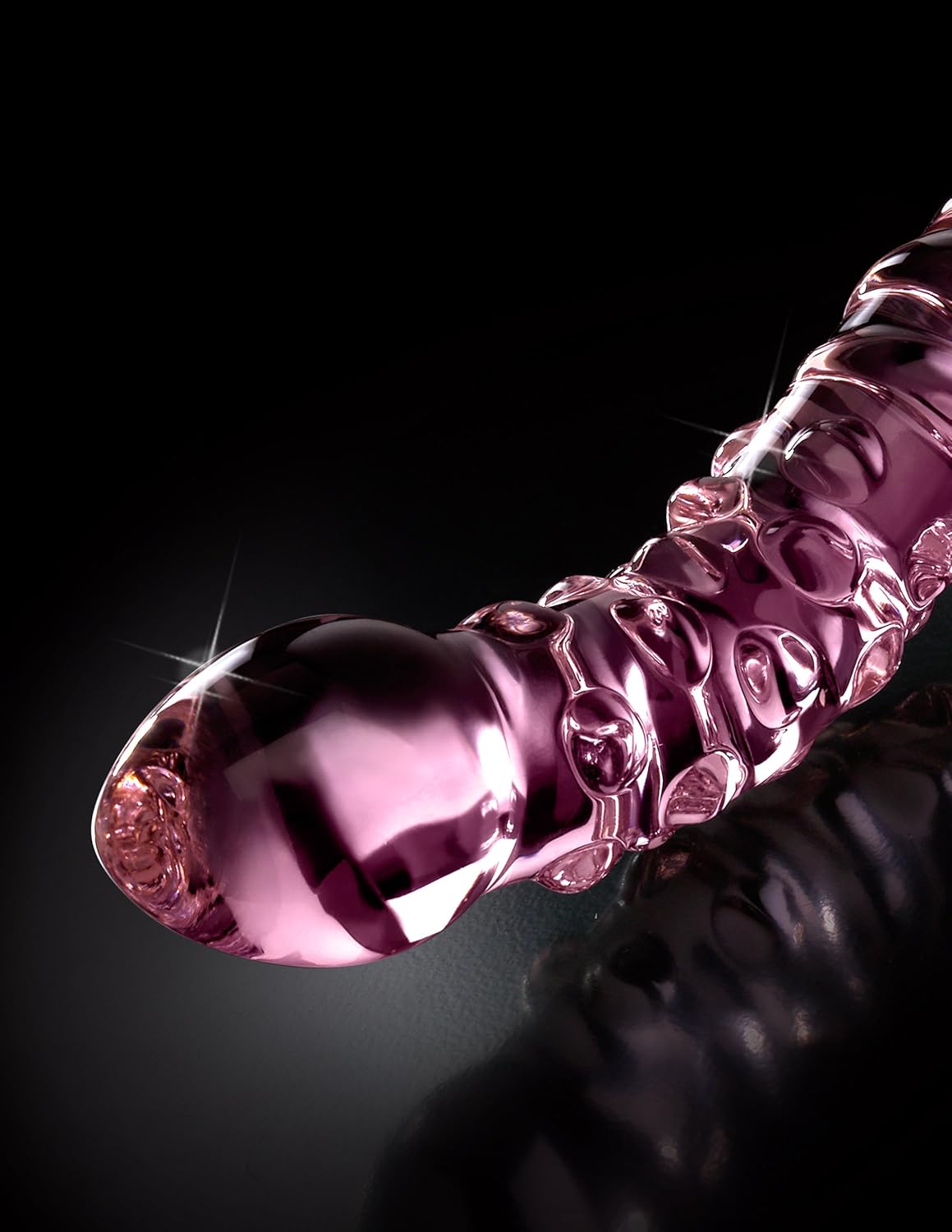 Dildo Consolador Cristal Icicles 55 Estimulador Vaginal Anal