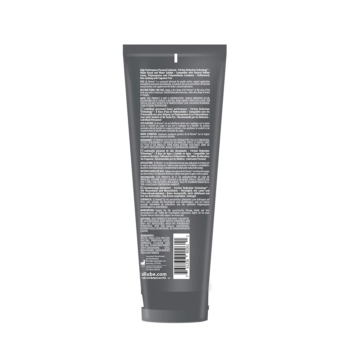 Lubricante Placentero Intimo Estimulante Id Xtreme De 8oz