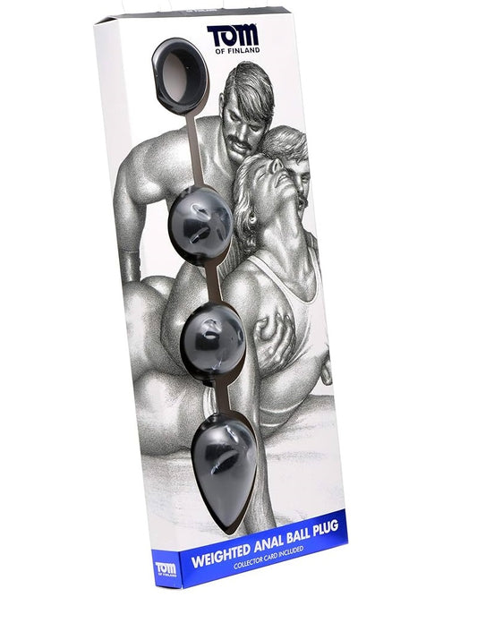 Bolas Anales Silicon Flexibles Estimulador Plug Anal Booty Tom Of Finland Weighted Anal Ball Beads