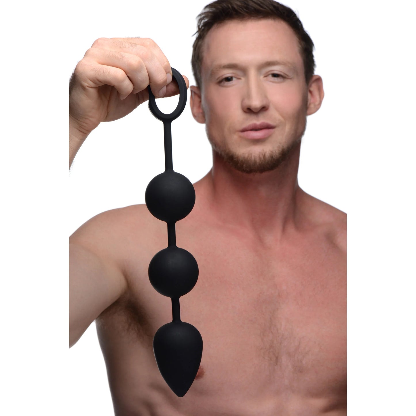 Bolas Anales Silicon Flexibles Estimulador Plug Anal Booty Tom Of Finland Weighted Anal Ball Beads