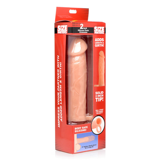 Funda Extensión Pene Sujetador 17cm Aumenta Placer 2 Inch Silicone Penis Extension