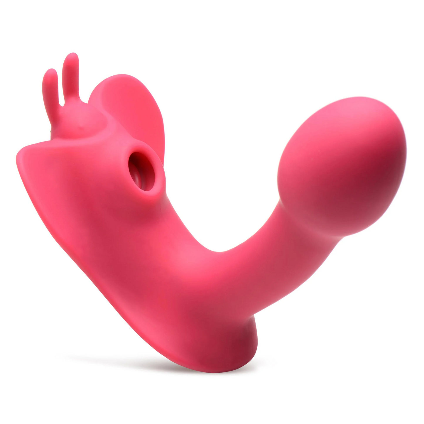 Vibrador Succionador Clitoris Estimulador Vaginal Butterfly Tease 10x Clitoral Suction Silicone Stimulator