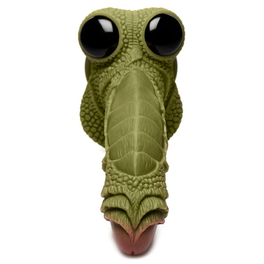 Dildo Consolador Silicona Creature Cocks 18cm Realista Verde SWAMP MONSTER GREEN SCALY SILICONE DILDO