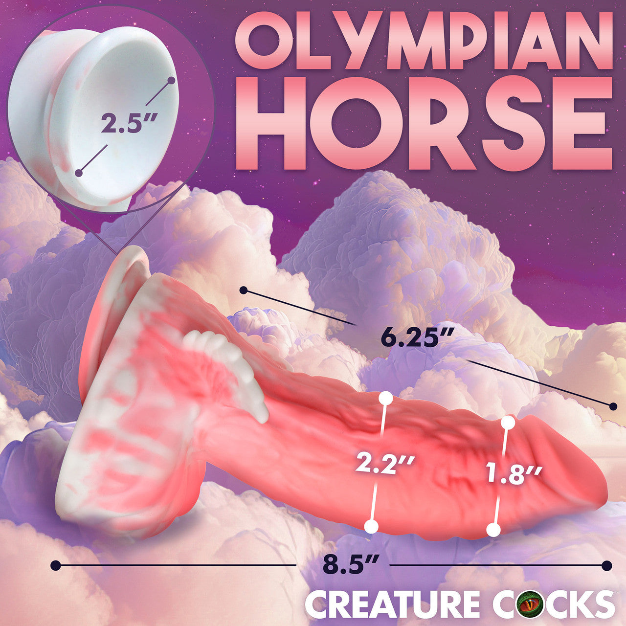 Dildo Realista Grande Suave Flexible Consolador Creature Cock Pegasus Pecker Winged Silicone Dildo
