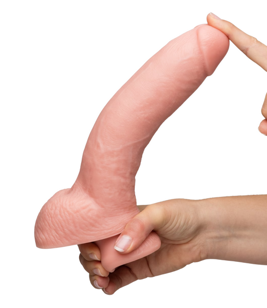 Dildo Real King Cock 9 Pulgadas Con Bolas Y Ventosa 22cm 9" Cock with Balls