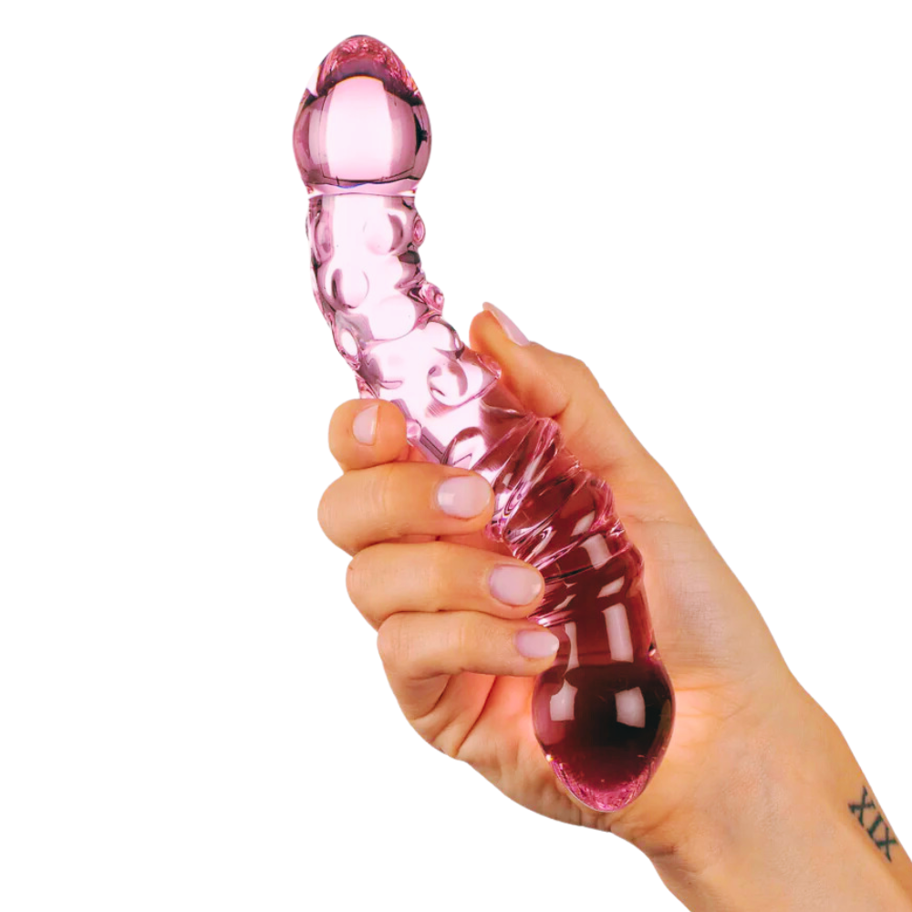 Dildo Consolador Cristal Icicles 55 Estimulador Vaginal Anal