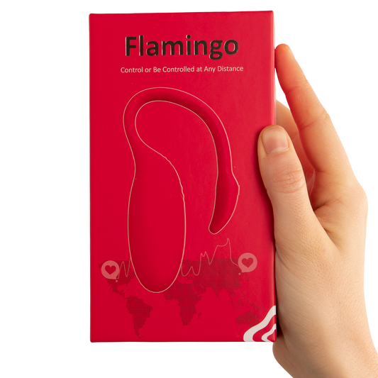 Masturnación Femenina App Control Vibrador Huevo Mágico Movil Flamingo