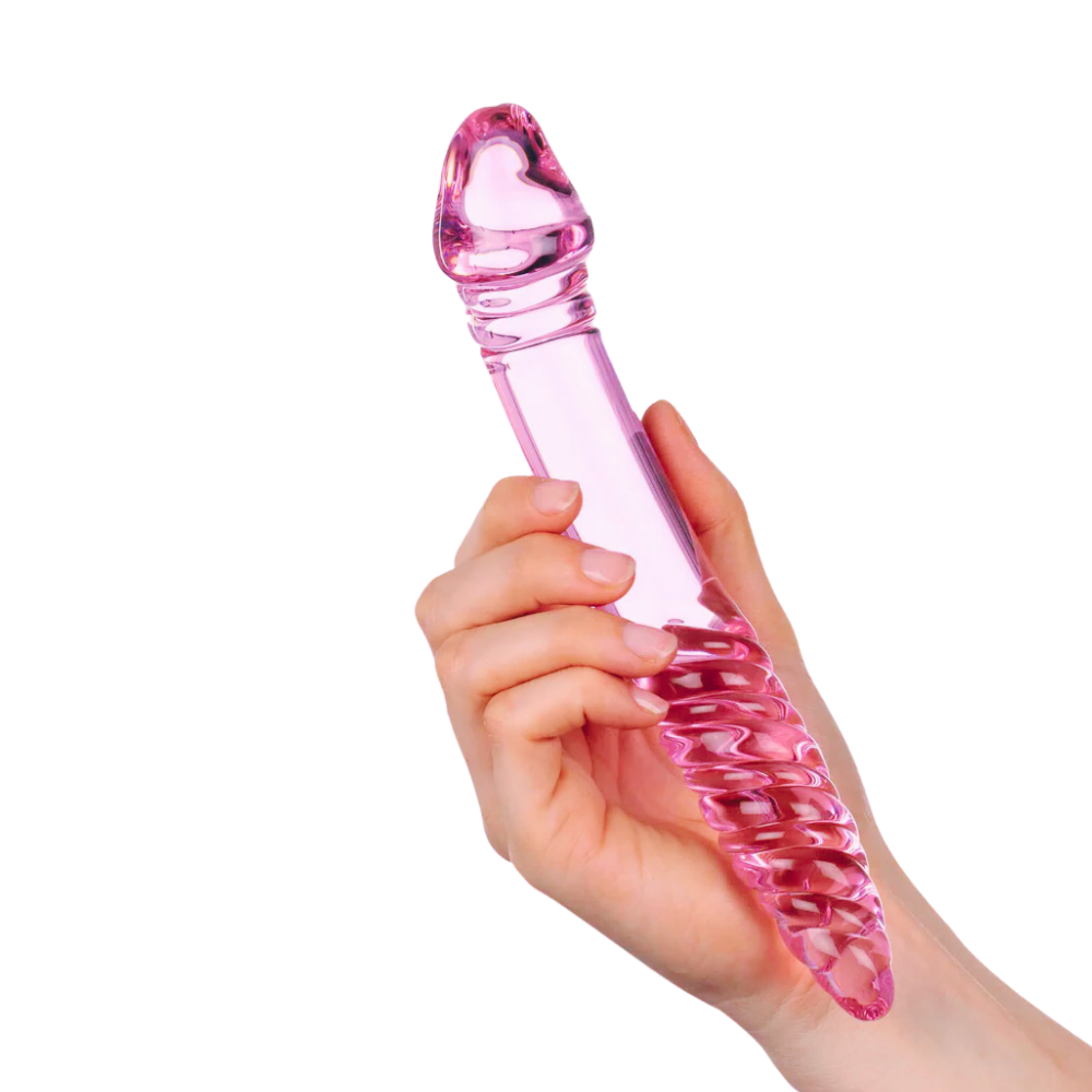 Dildo Consolador Cristal Estimulador Vaginal Icicles No. 57 Pink