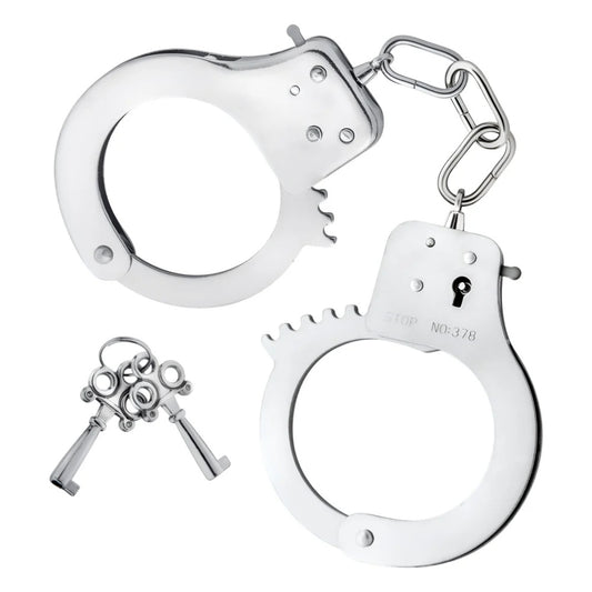 Esposas de Metal Fetish para Principiantes METAL CUFFS FETISH