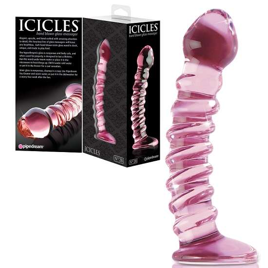 Plug Anal Estimulador Sexo Principiantes Icicles 28