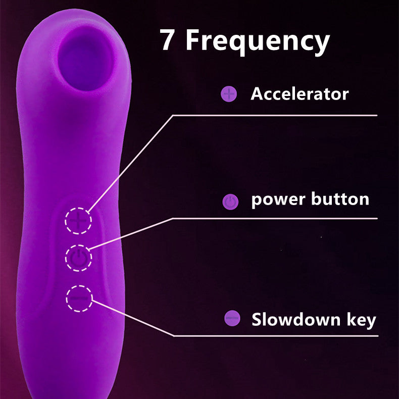 Vibrador de Clítoris con Succión y Pulsación