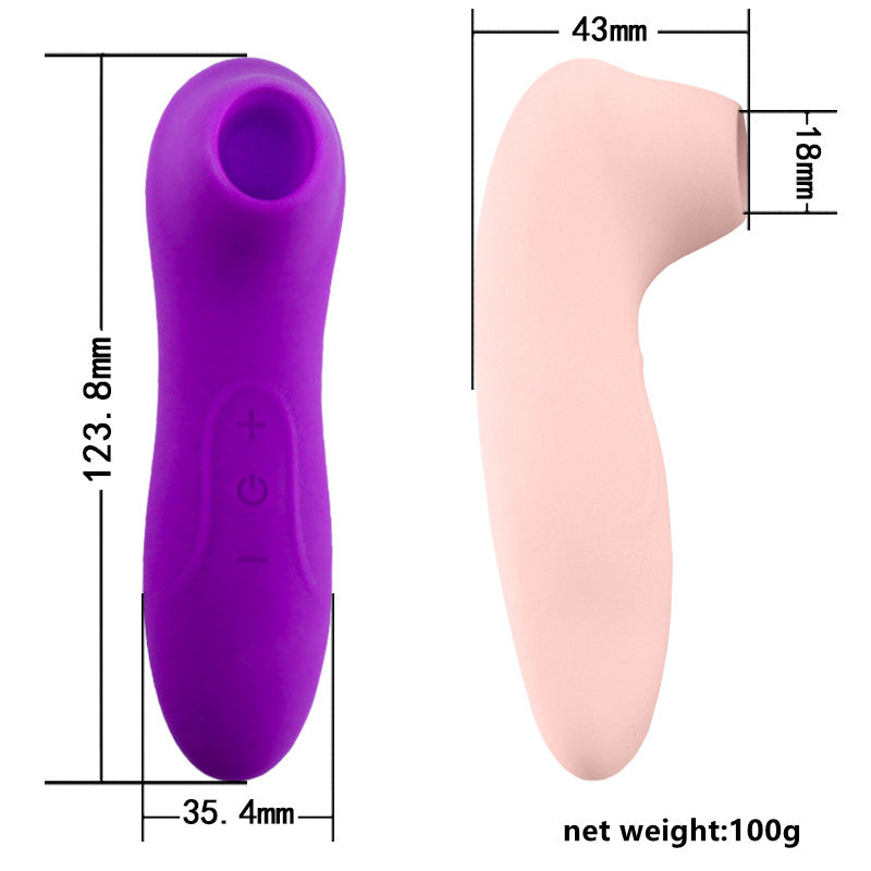 Vibrador de Clítoris con Succión y Pulsación