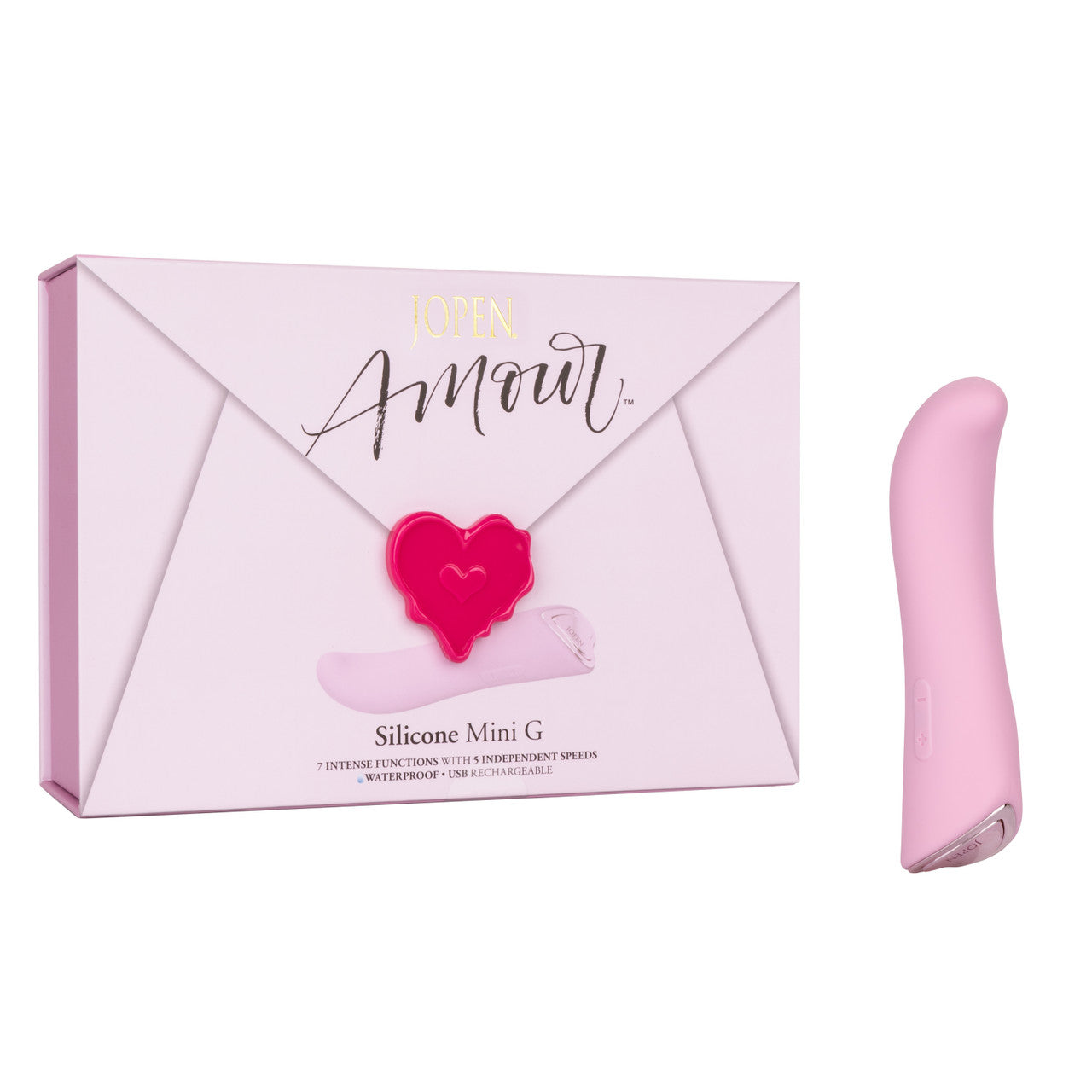 Potente Vibrador Bala Recargable Silicone Mini G Jopen