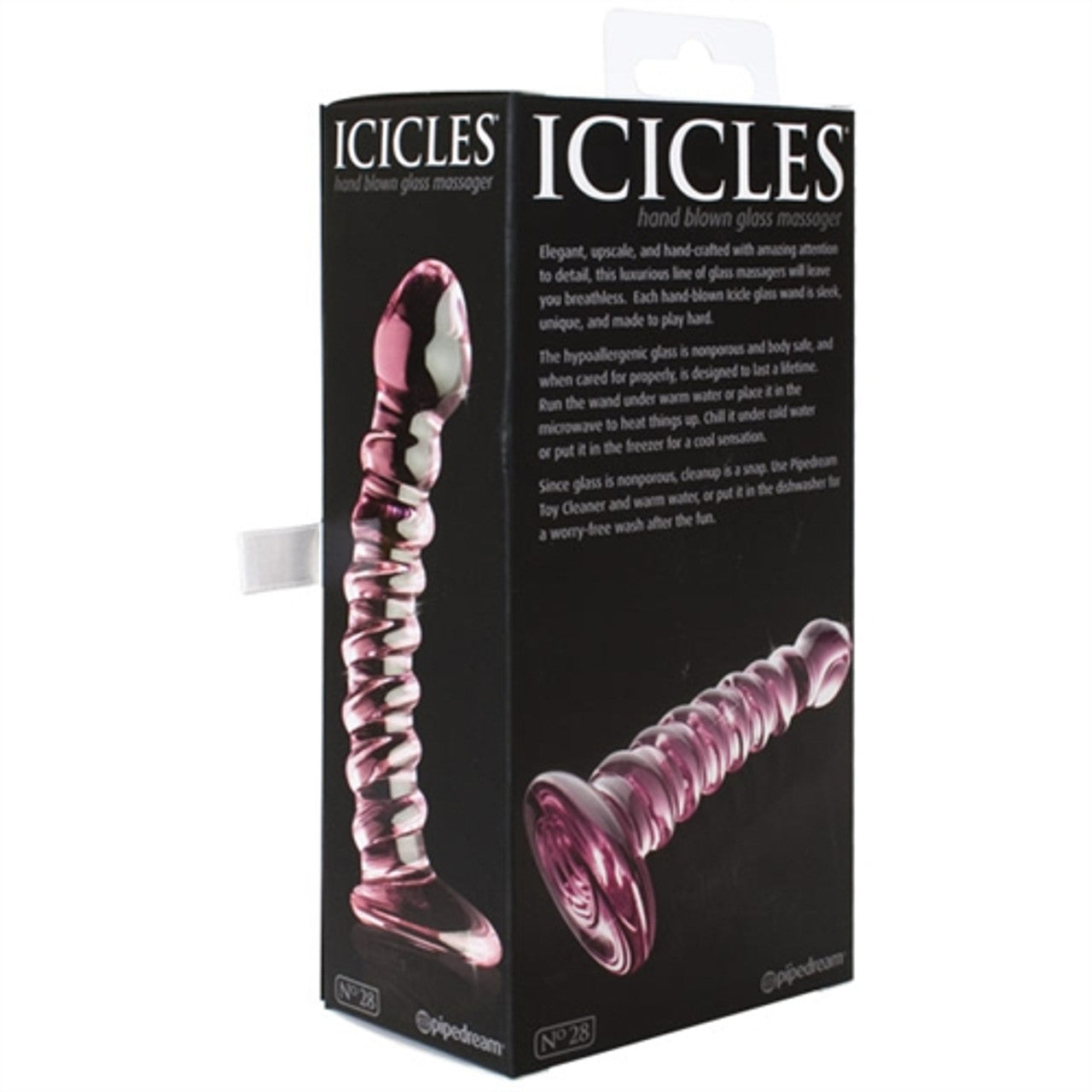 Plug Anal Estimulador Sexo Principiantes Icicles 28