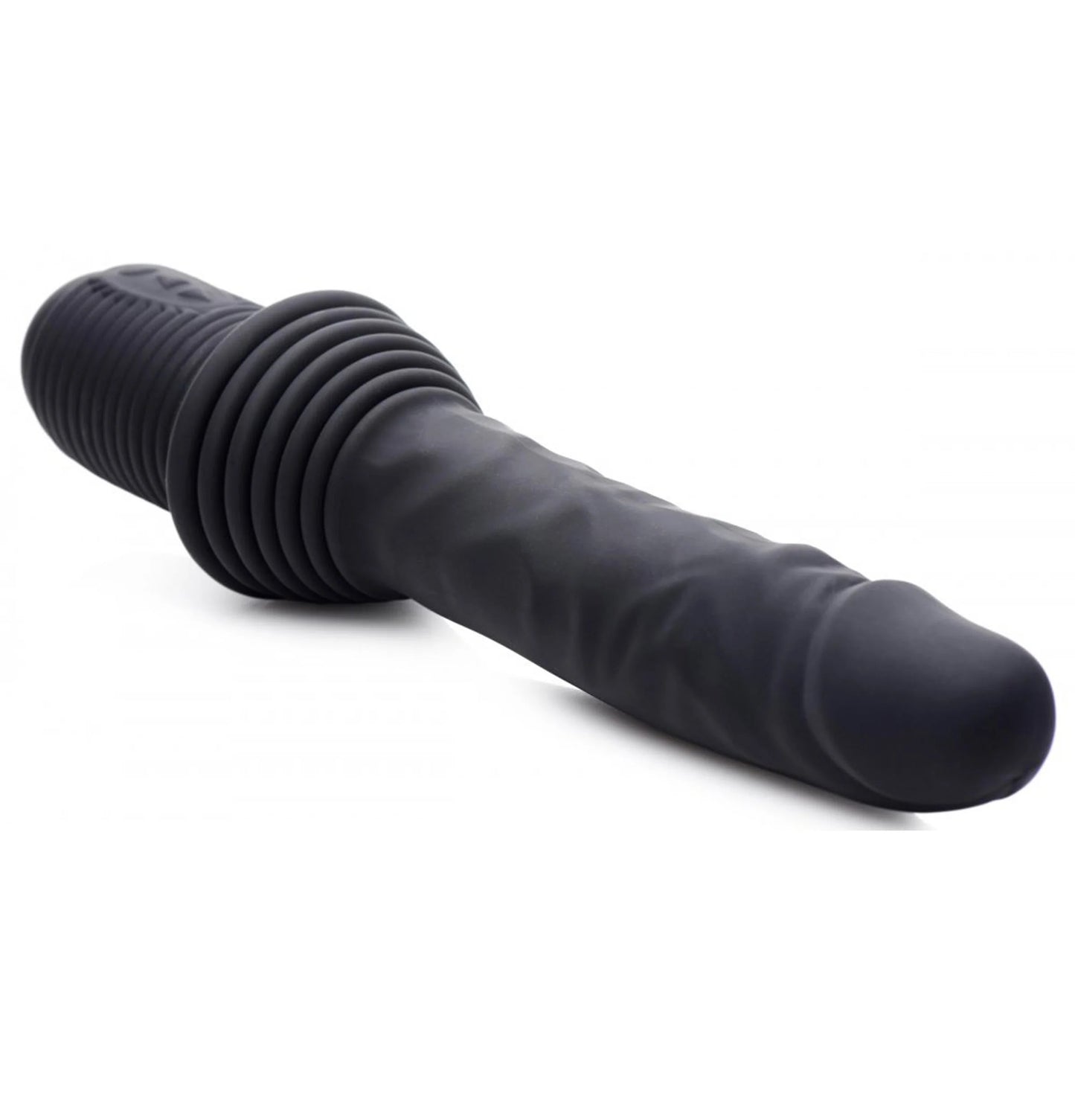Vibrador Empuje Consolador Recargable 10x Silicone Vibrating And Thrusting Dildo