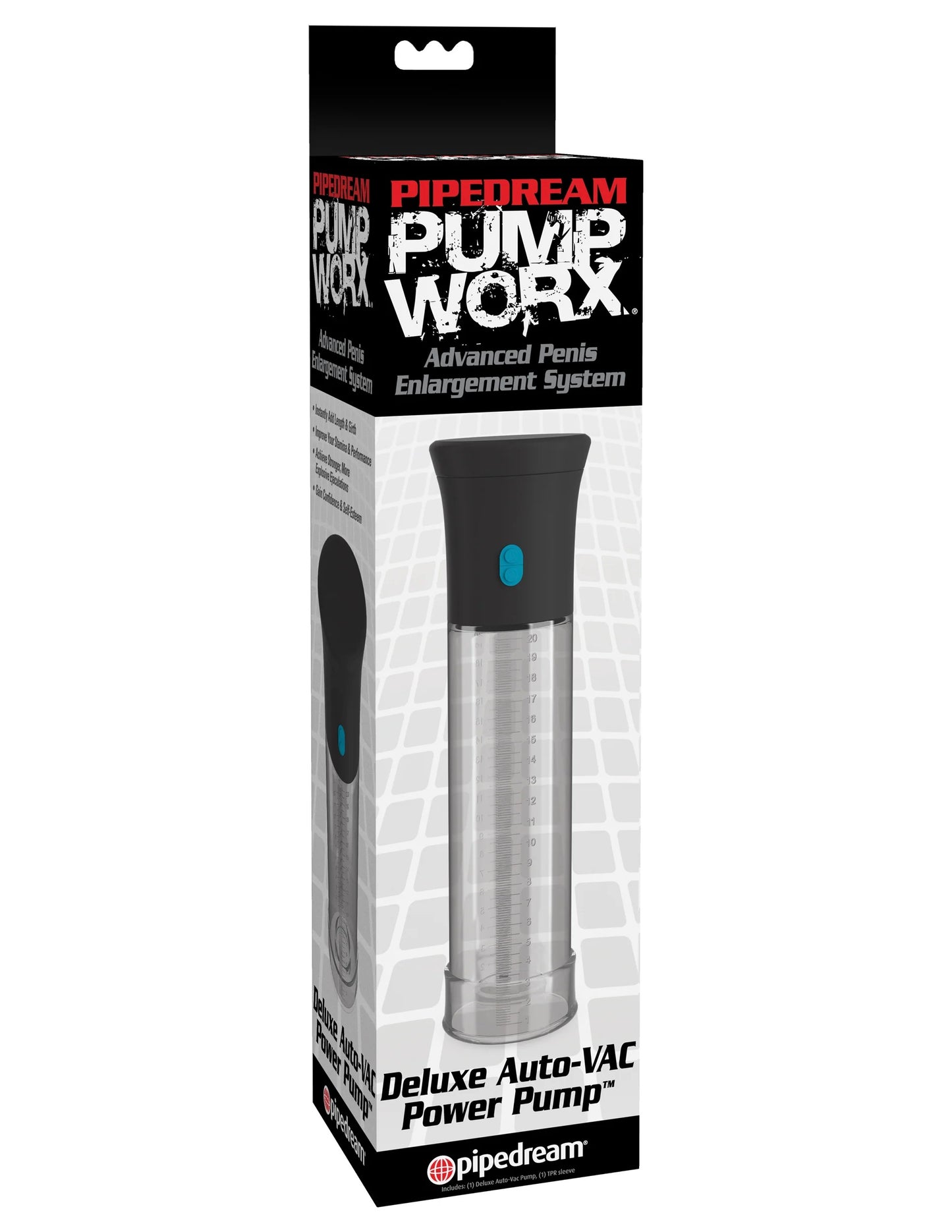 Fortalece Pene Bomba Vacío Intensidad Succión De Lujo Pump Worx - Deluxe Auto-Vac Power Pump