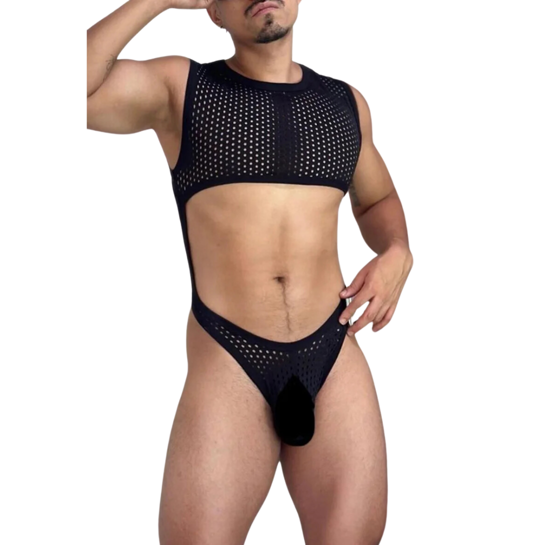 Body Hombre Lenceria Underwear Singlet Jockstrap Tanga