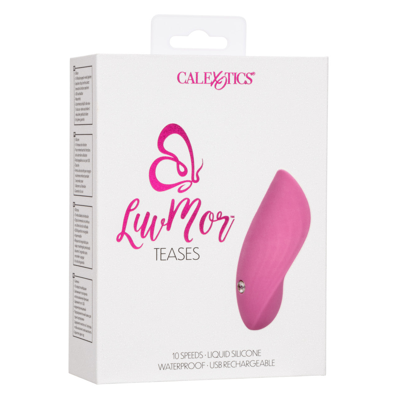 Vibrador Estimulador Vaginal Excitador Masajeador Curvo Luvmor Teases
