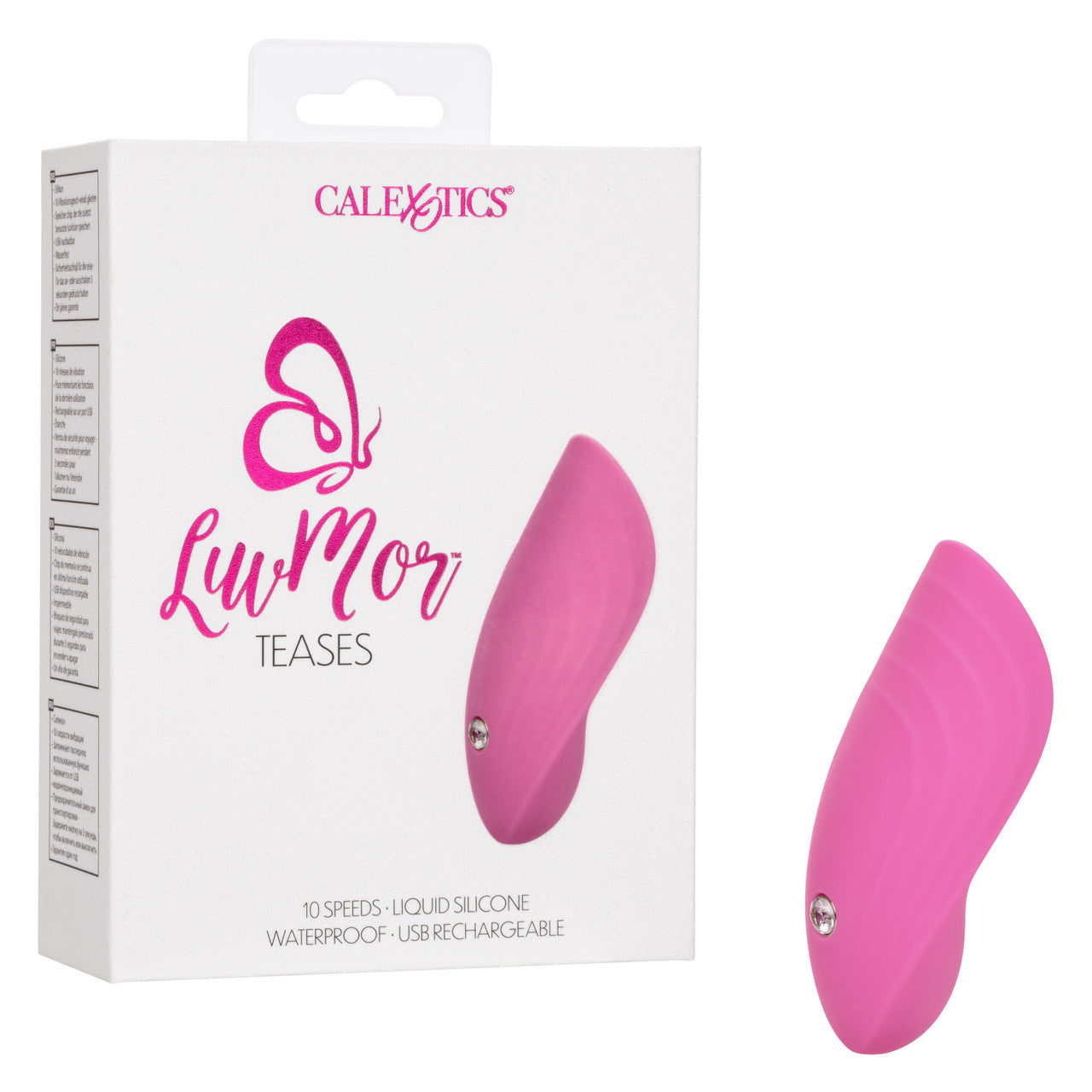 Vibrador Estimulador Vaginal Excitador Masajeador Curvo Luvmor Teases