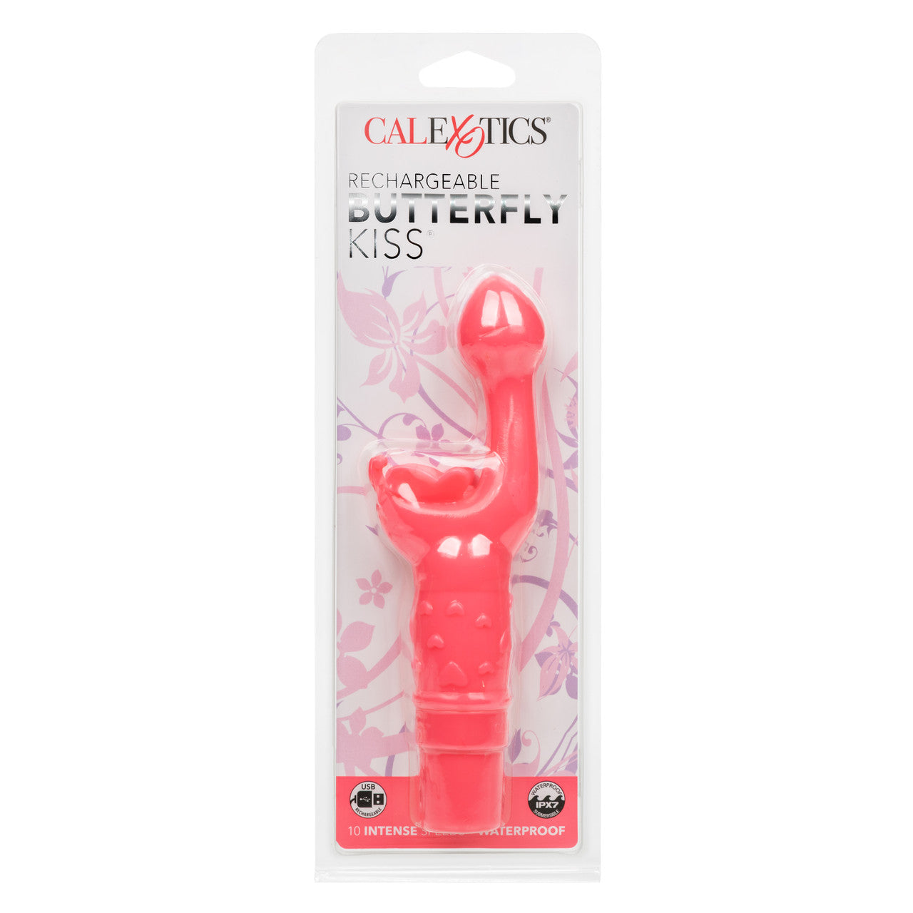 Bala Vibración Masturbador Vaginal Vibrador Punto Y Clitoris Butterfly Kiss Recargable