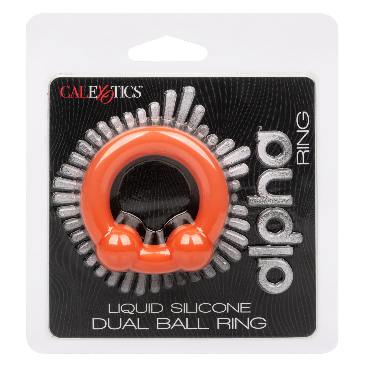 Anillo Para Pene Testículos Silicon Cock Ring Alta Calidad Alpha Liquid Silicone Dual Ball Ring