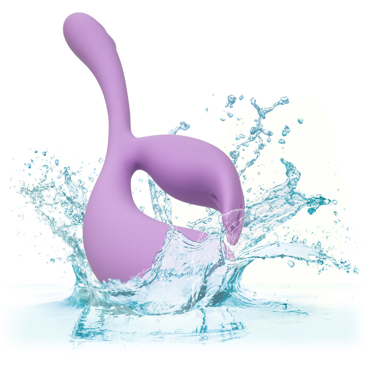 Vibrador Vaginal Recargable Punto G, Clitoris Liquid Silicone Dual Flicker