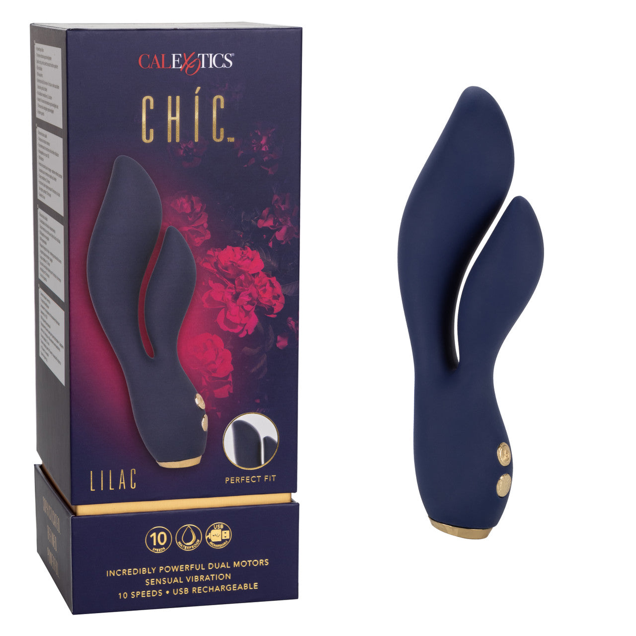 Vibrador Recargable Estimulador Vaginal Punto G, Clitoris Chíc