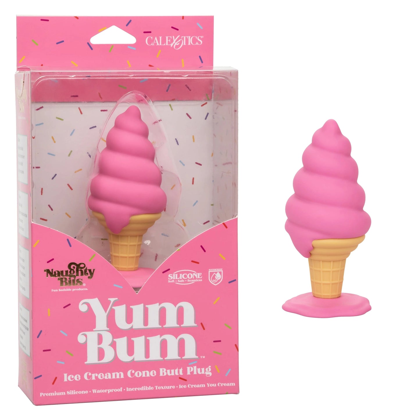 Ice Cream Cone Butt Plug Anal Entrenador Principiantes Sexo Anal Silicon